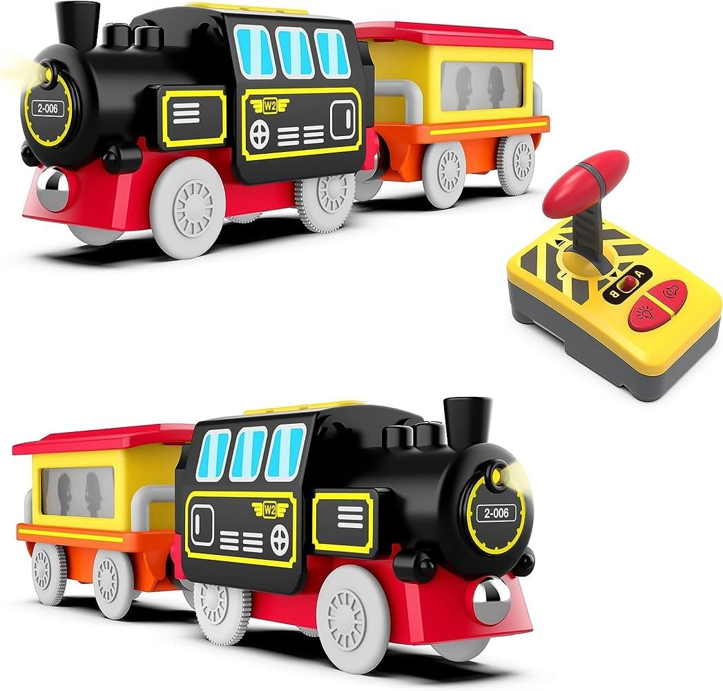 Remote Control Train Compatible with Thomas, Brio, Chuggington