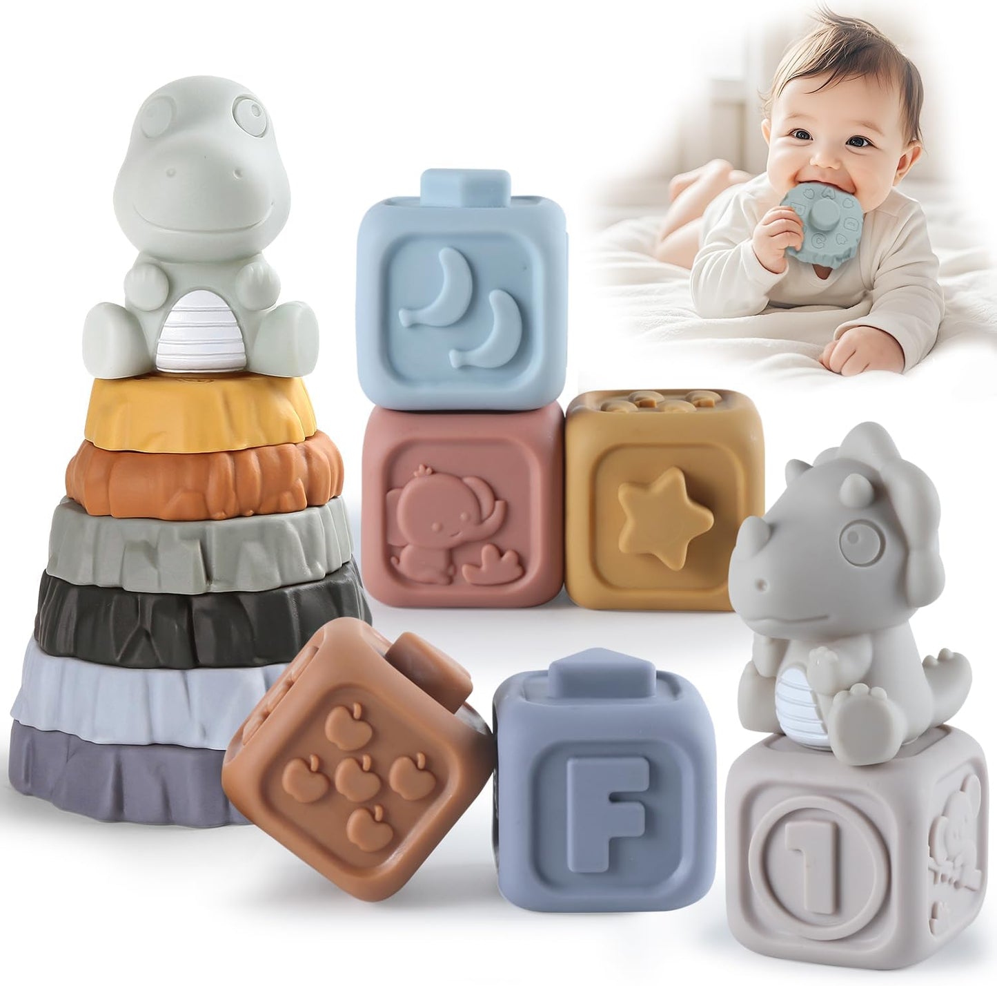Stacking Rings & Nesting Building Blocks