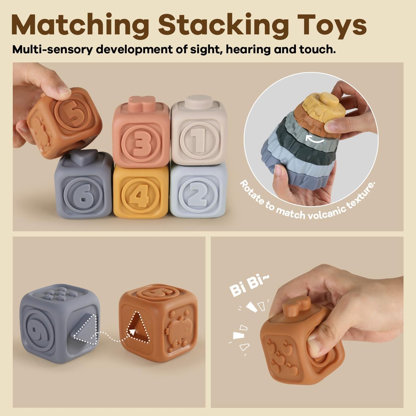 Stacking Rings & Nesting Building Blocks