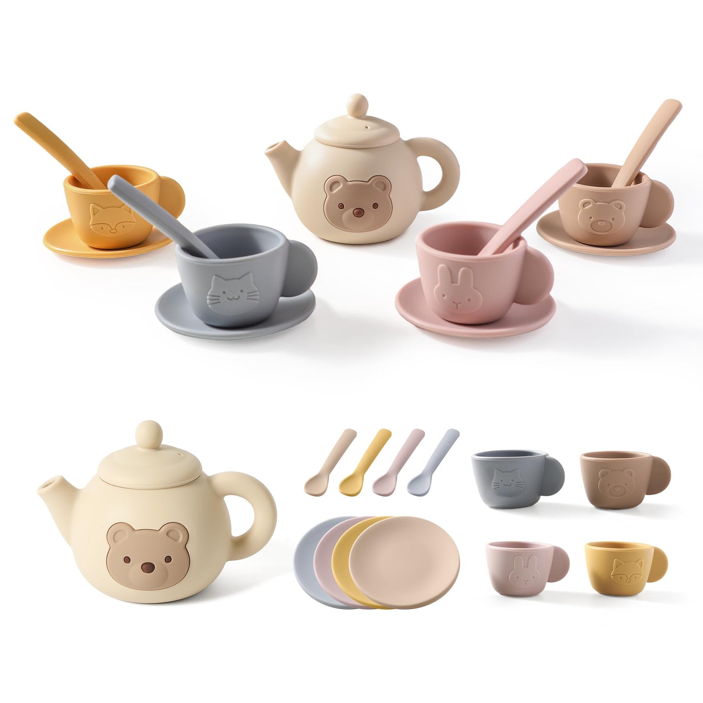 Tea Party Set for Little Girls 1-3 Kids Tea Set