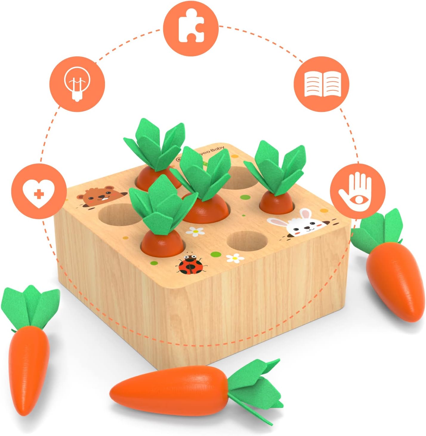 Montessori Toys for 1 2 3 Year Old Toddlers