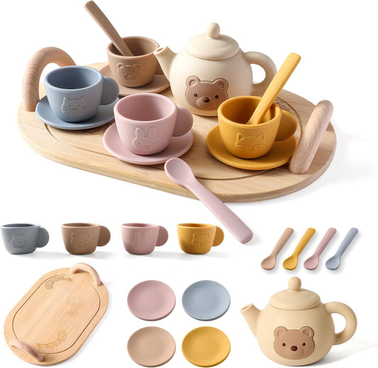 Tea Party Set for Little Girls 1-3 Kids Tea Set