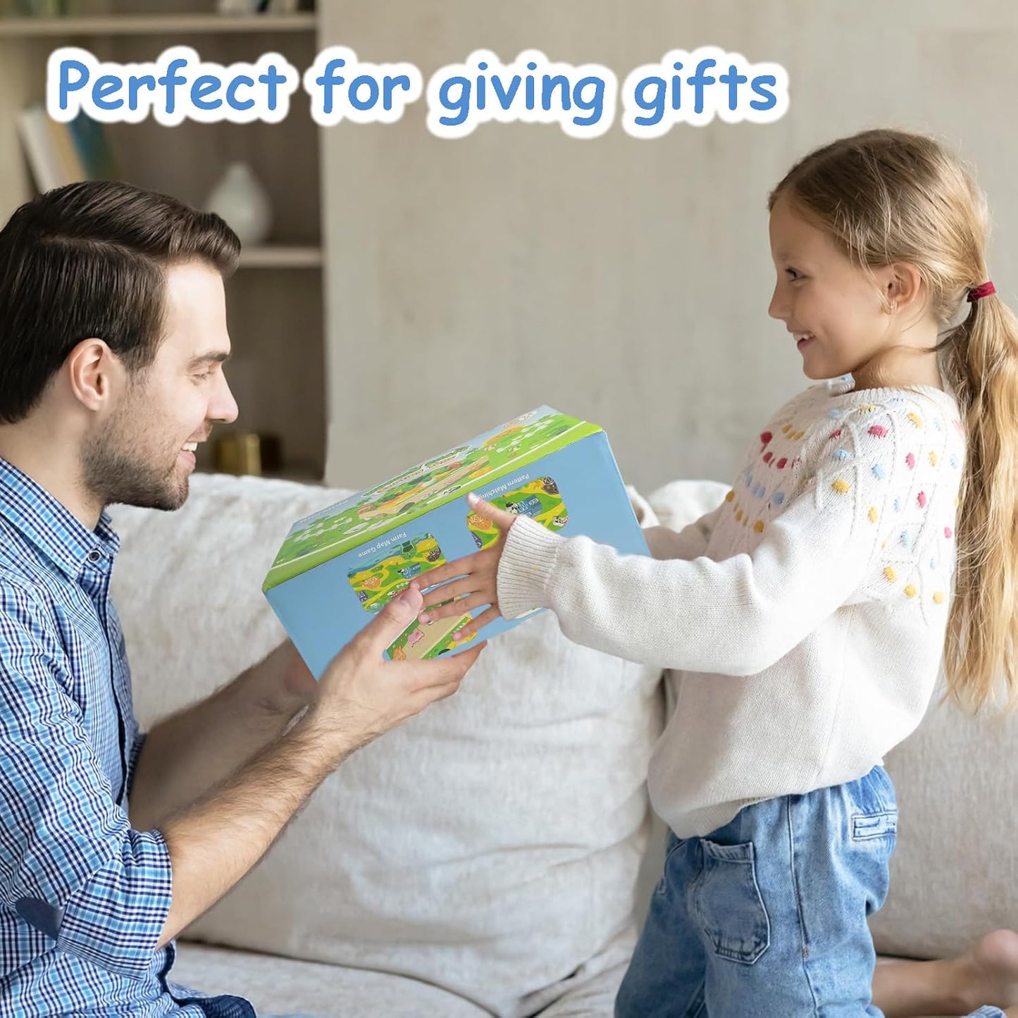 Montessori Toddler Wooden Toys for 1 2 3 Year Old Boys Girls,Wooden Farm Educational Toys,1st Birthday Gifts for Baby Boys Girls,Sensory Toddler Toys for 1 2 3 Year Old