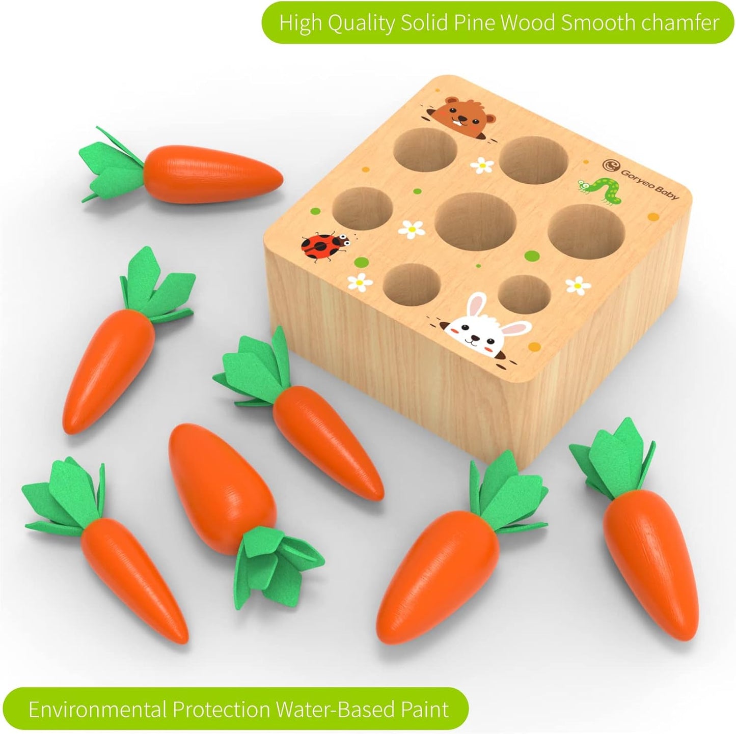 Montessori Toys for 1 2 3 Year Old Toddlers