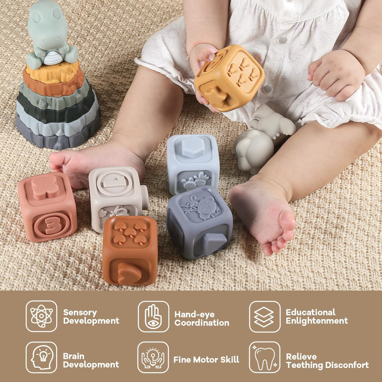 Stacking Rings & Nesting Building Blocks