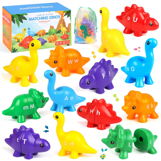 ABC Dinosaur Alphabet Match Game